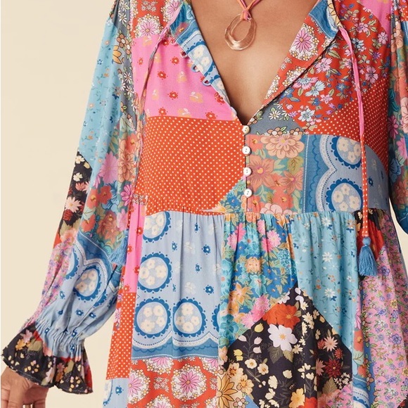 Cha Cha Boho Midi Dress - Picture 6 of 10